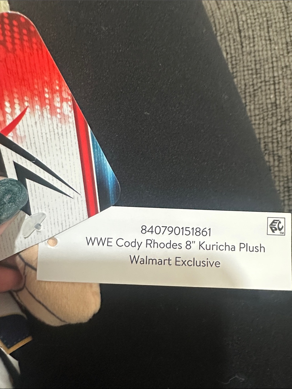 Wwe Cody Rhodes 8” kuricha plush - Picture 2 of 2